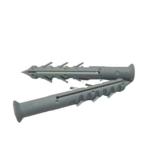 ICFS Nylon Frame Plug 10X80 A2 Stainless Steel 304 - Heavy-Duty Anchors for Secure Mounting